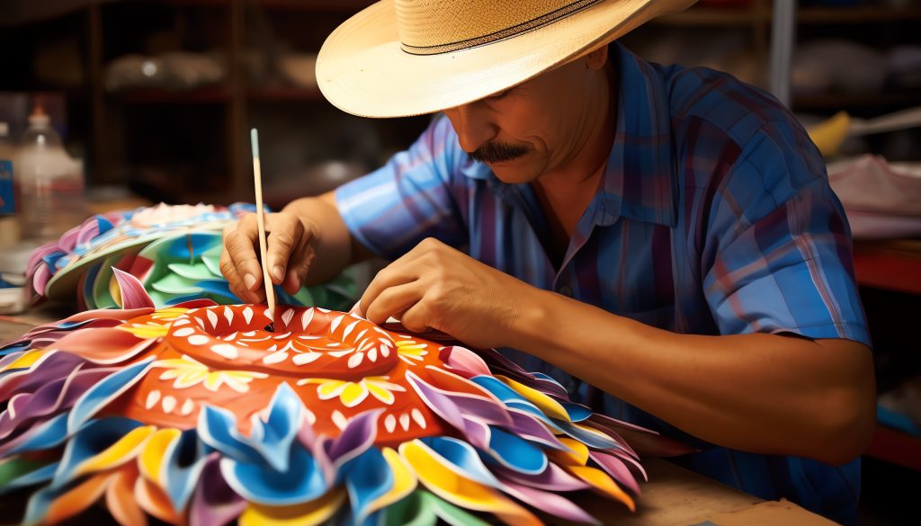 Otomi Embroidered Rugs: A Showcase of Mexican Cultural Heritage