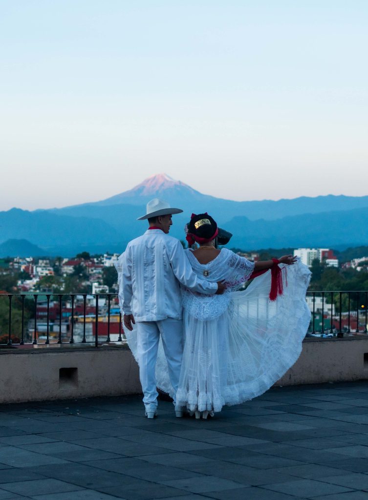 Mexican huipil dress