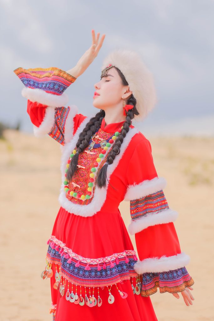 Mexican Tehuana Dress (from the region of Tehuantepec)