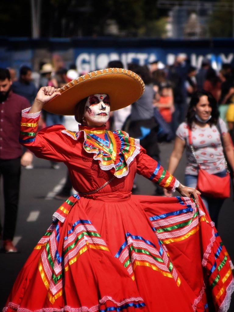 Mexican huipil dress